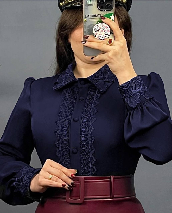 شومیز مجلسی زنانه مدل آنا جنس الیزه