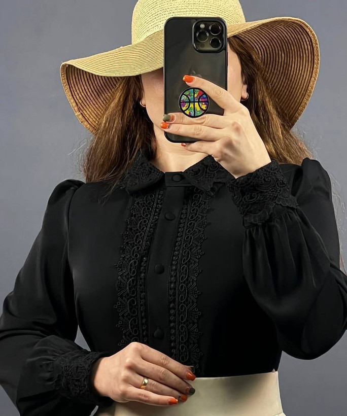 شومیز مجلسی زنانه مدل آنا جنس الیزه