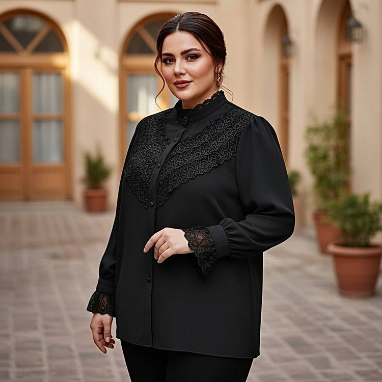 شومیز مجلسی زنانه مدل نسترن عیدانه