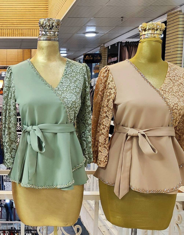 شومیز مجلسی زنانه مدل عسل